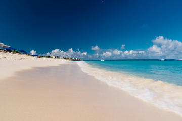 Fototapeta na wymiar perfect island of the Caribbean sea, Anguilla