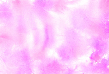 Abstract pink background. Watercolor illustration.