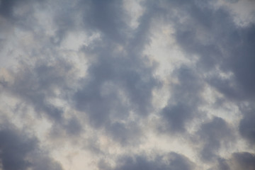 Obraz premium Clouds in the sky. Background