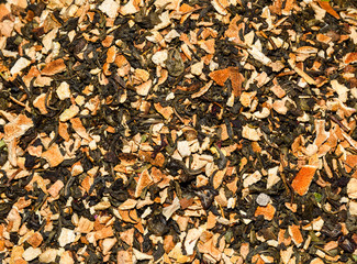 Assorted tea and spices specialties in Istanbul Turkey, Grand Bazaar