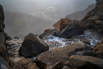 Travel to the Putorana plateau in Siberia in Russia in the summer