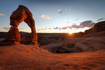 Delicate Arch Sunstar