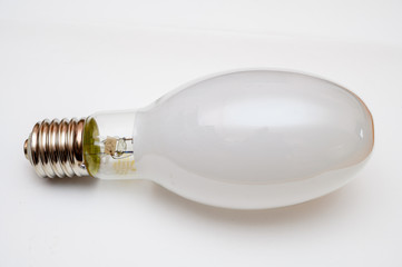 Photo of spare parts for a new electric lamp