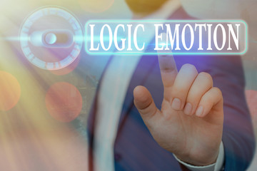 Handwriting text Logic Emotion. Conceptual photo Unpleasant Feelings turned to Self Respect...