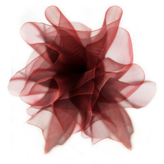 Fototapeta premium red bow isolated on white