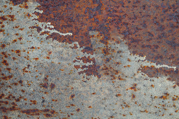background texture. Rusty metal surface.