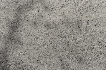Concrete wall made of poorly compacted concrete