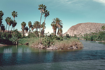 Santa Rosalia river. Mulege. Baja California Sur. Mexico.