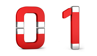 Magnetic alphabet word on white background illustration 3D rendering, Magnet alphabet, Magnet font