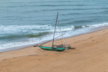 Fototapeta na wymiar Fishermen - Negombo