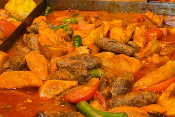 Fresh Food Buffet Brunch Catering Dining Eating Party Sharing Concept