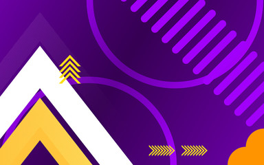 abstract shape purple geometric graphic