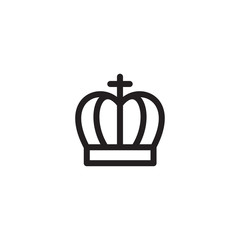 crown icon vector trendy design symbol template