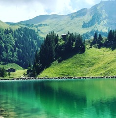 lake in the mountains