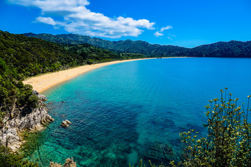 Amazing Skinner Point Lookout - Totaranui Bay View, Abel Tasman Coast Track, Abel Tasman N.P, Tasman, South Island, New Zealand