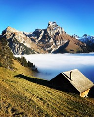high mountain landscape
