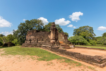 Fototapeta na wymiar Polonnaruwa - Pothgul Vehera