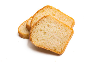 slices of bread Isolated