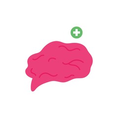 Mental health vector graphic design illustration