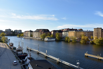 Obraz premium Hornstull Stockholm Sweden