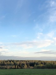 Obraz premium landscape with clouds