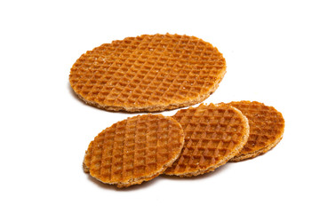 Dutch waffles Isolated
