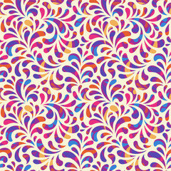 seamless multicolored bright abstract background