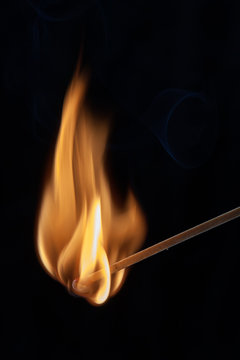 Burning Matchstick 001