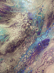 acrylic, paint, abstract. Closeup of the painting. Colorful abstract painting background. Highly-textured oil paint. High quality details. Marbling. Marble texture. Paint splash. Colorful fluid