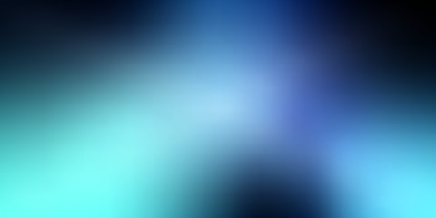 Dark BLUE vector abstract blurred background. Creative illustration in halftone style with gradient. Completely new design for your business.