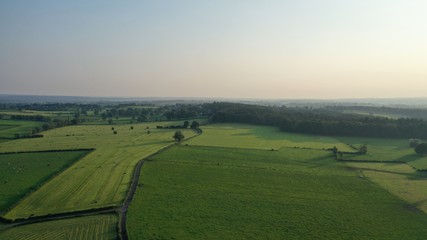 Fototapeta premium plaine du Limbourg près de Eupen dans les Flandres Belges