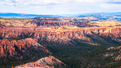 Bryce canyon national park, panorama view