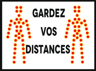 gardez vos distances