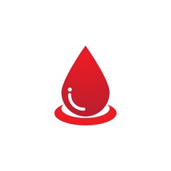 Fototapeta premium Blood ilustration logo