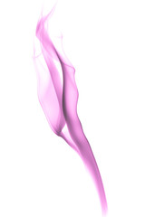 Kolorowy dym z kadzidła.