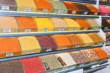 Egyptian Bazaar. The Spice Bazaar in Istanbul, Turkey is one of the largest bazaars in the city.