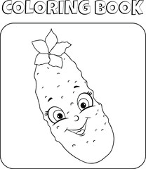 Vegetables and Fruits coloring page