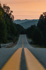 Atardecer en la ruta 40 Patagonia Argentina