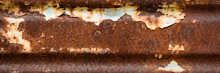 Texture of rusty metal background
