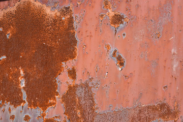 Rusty and weathered empty background