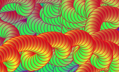 3D geometric shape tube. Abstract fluid background. Vector illustration. Dynamic twisted line. Abstract texture for posters, presentations, flyers, invitations, banners.