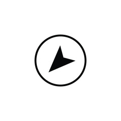 pinned location flat icon vector logo design trendy illustration signage symbol graphic simple