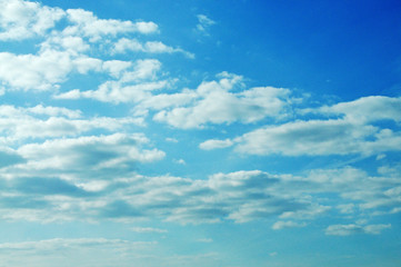 青い空と雲