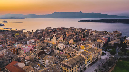 View of Corfu Island 