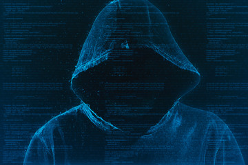 hacker attack, Cyber security concept