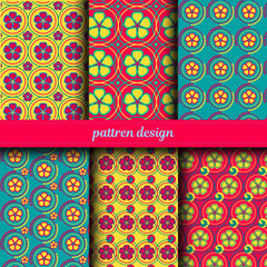 Seamless-bright-pattern-vector design