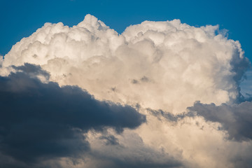 cumulus nimbus shot with telelens