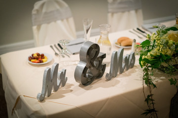 Elegant Wedding Table Decorations