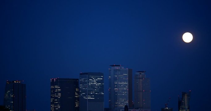 満月　ストロベリームーン　名古屋　2020年5月7日　