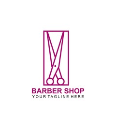 Modern Hair Salon Logo Design